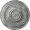 Ekena Millwork Traditional Ceiling Medallion (Canopies up to 8 1/4"), 31 1/2"OD x 2 1/2"P, Ultra Pure White Crackle CM31TRUWC - alternate 1